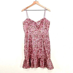 NWT Dress The Population Pink Sequins Dress